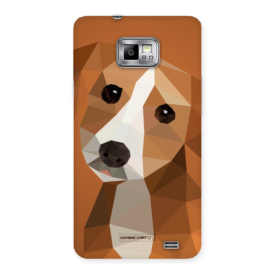 Cute Dog Back Case for Galaxy S2