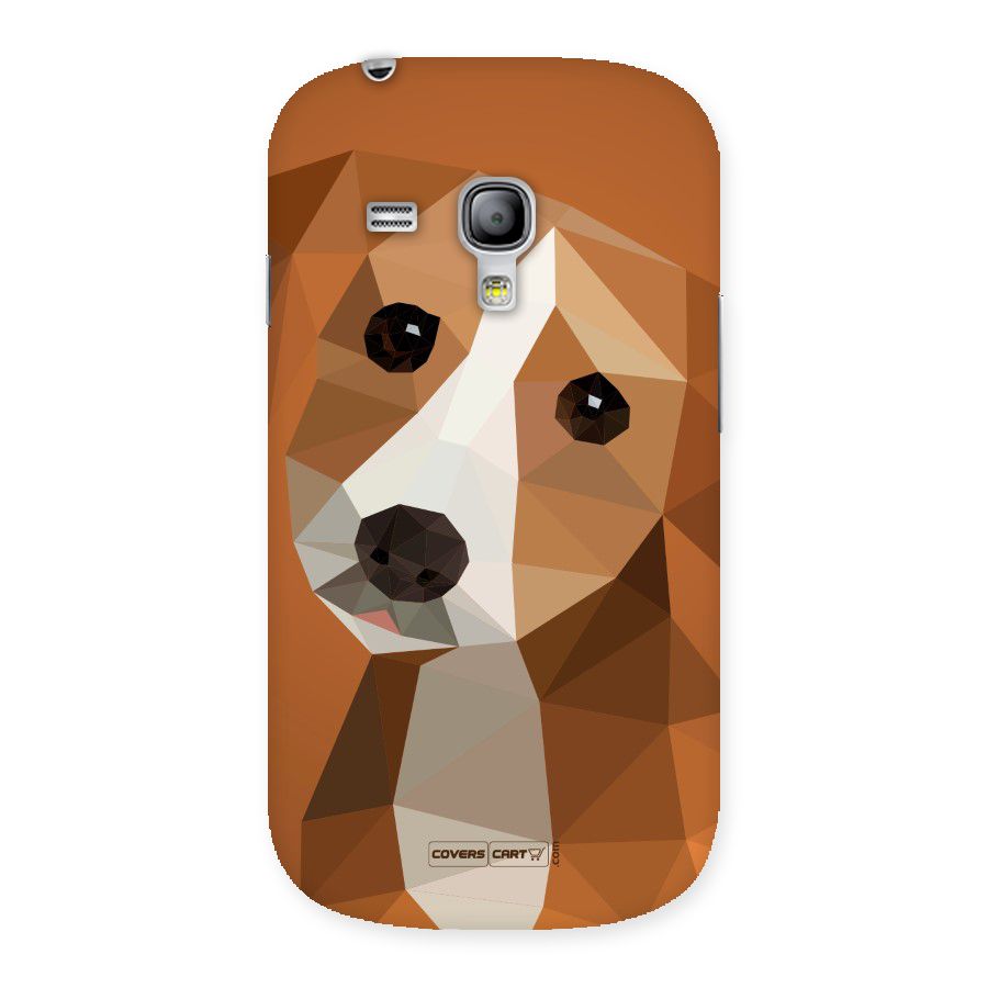 Cute Dog Back Case for Galaxy S3 Mini