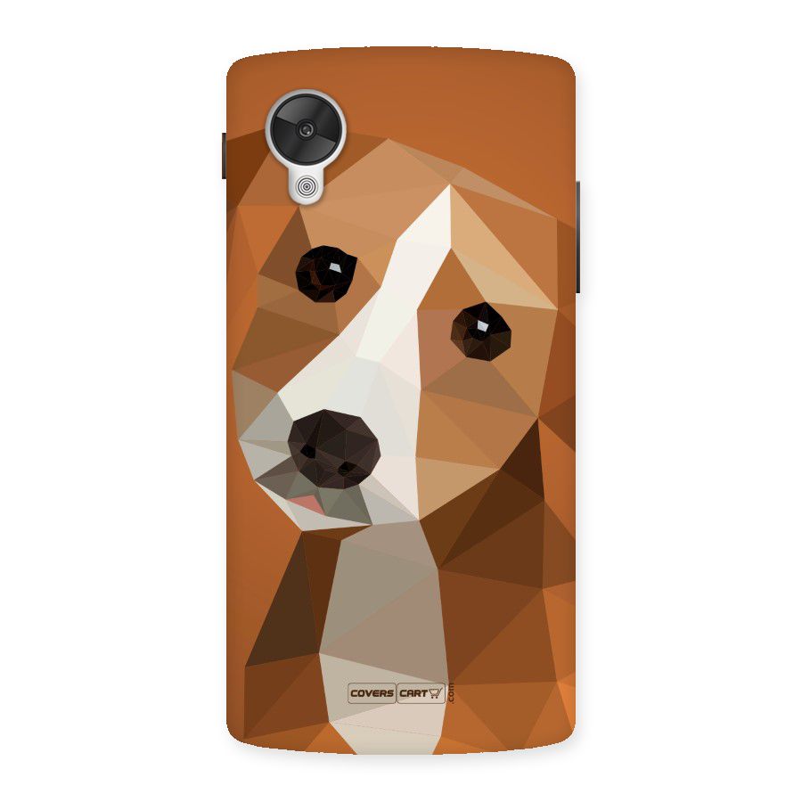 Cute Dog Back Case for Google Nexsus 5