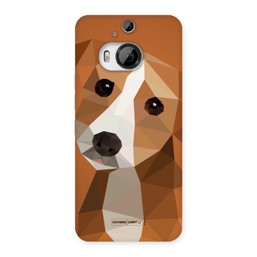 Cute Dog Back Case for HTC One M9 Plus