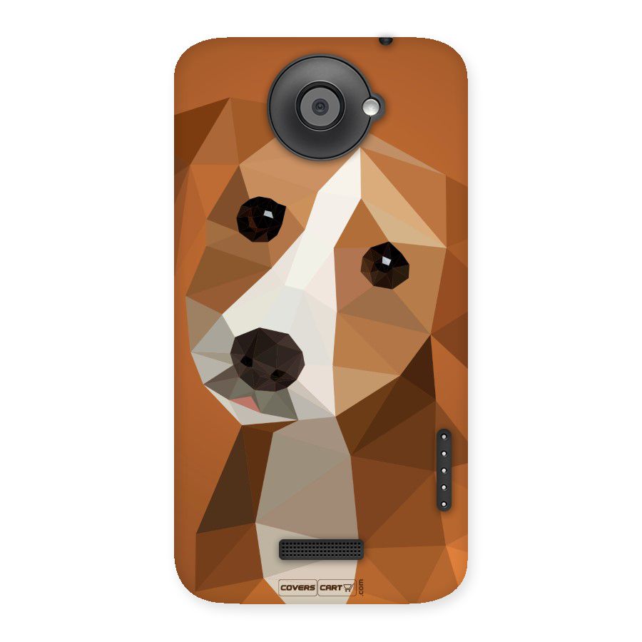 Cute Dog Back Case for HTC One X