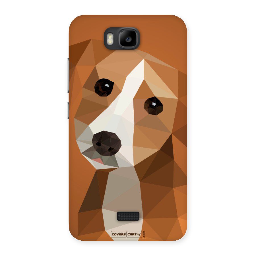 Cute Dog Back Case for Honor Bee