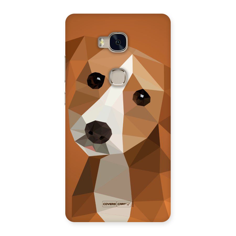 Cute Dog Back Case for Huawei Honor 5X