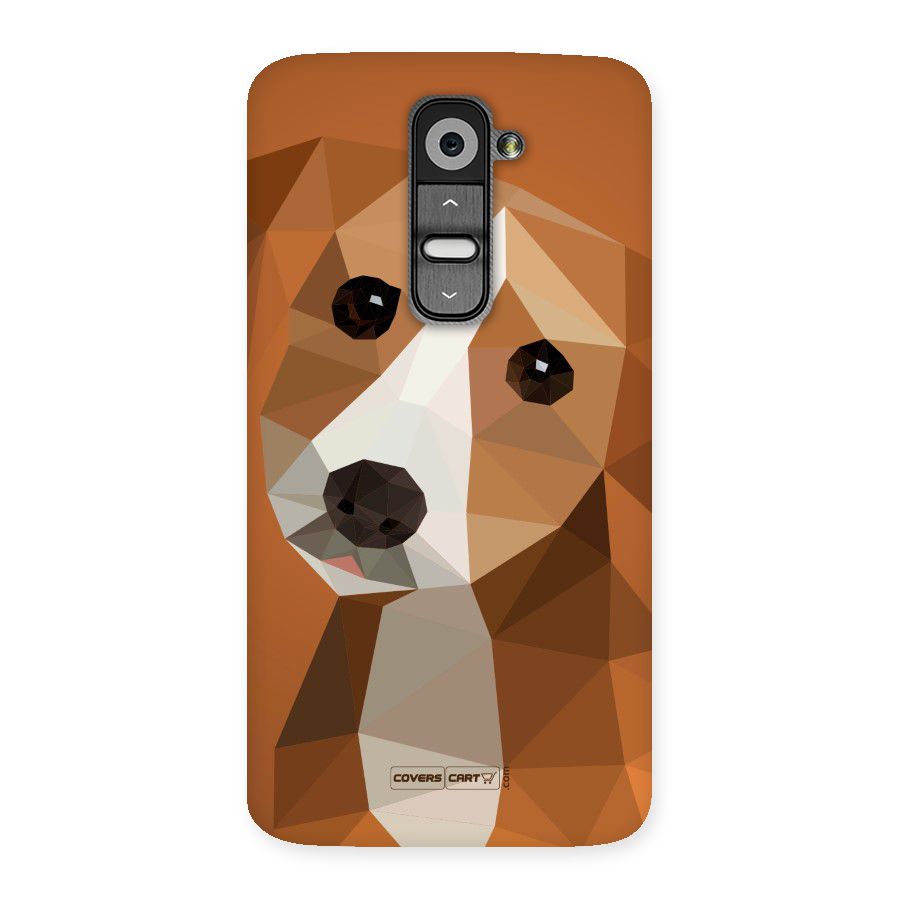 Cute Dog Back Case for LG G2