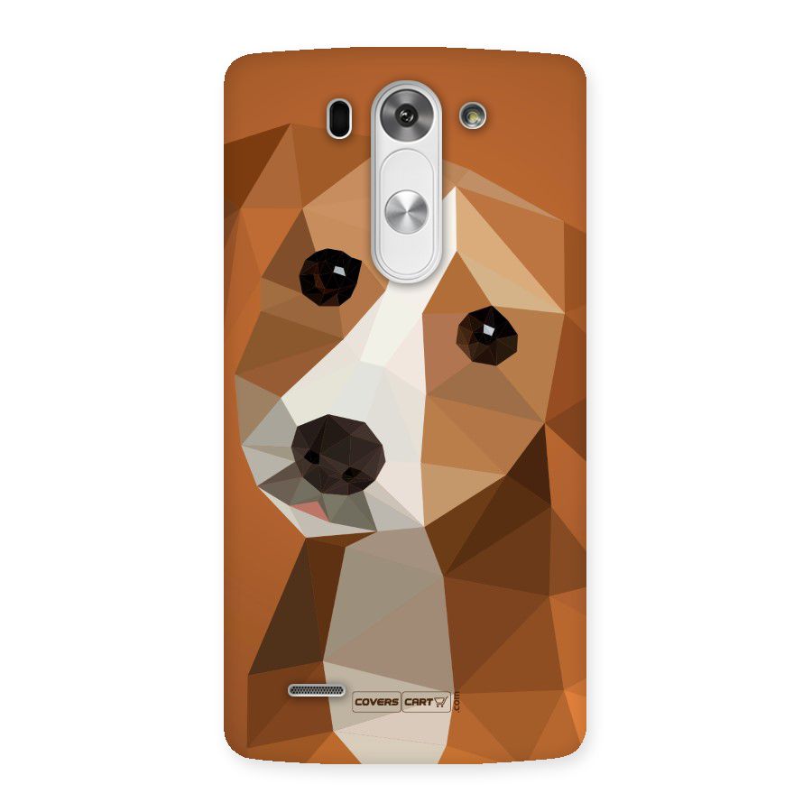 Cute Dog Back Case for LG G3 Beat