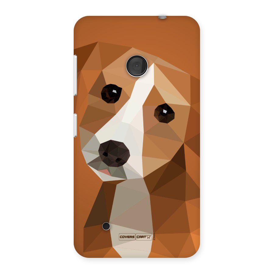 Cute Dog Back Case for Lumia 530