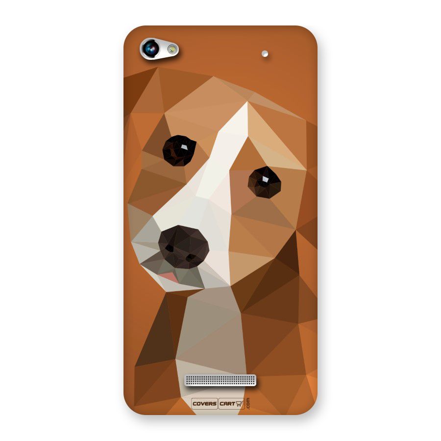 Cute Dog Back Case for Micromax Hue 2