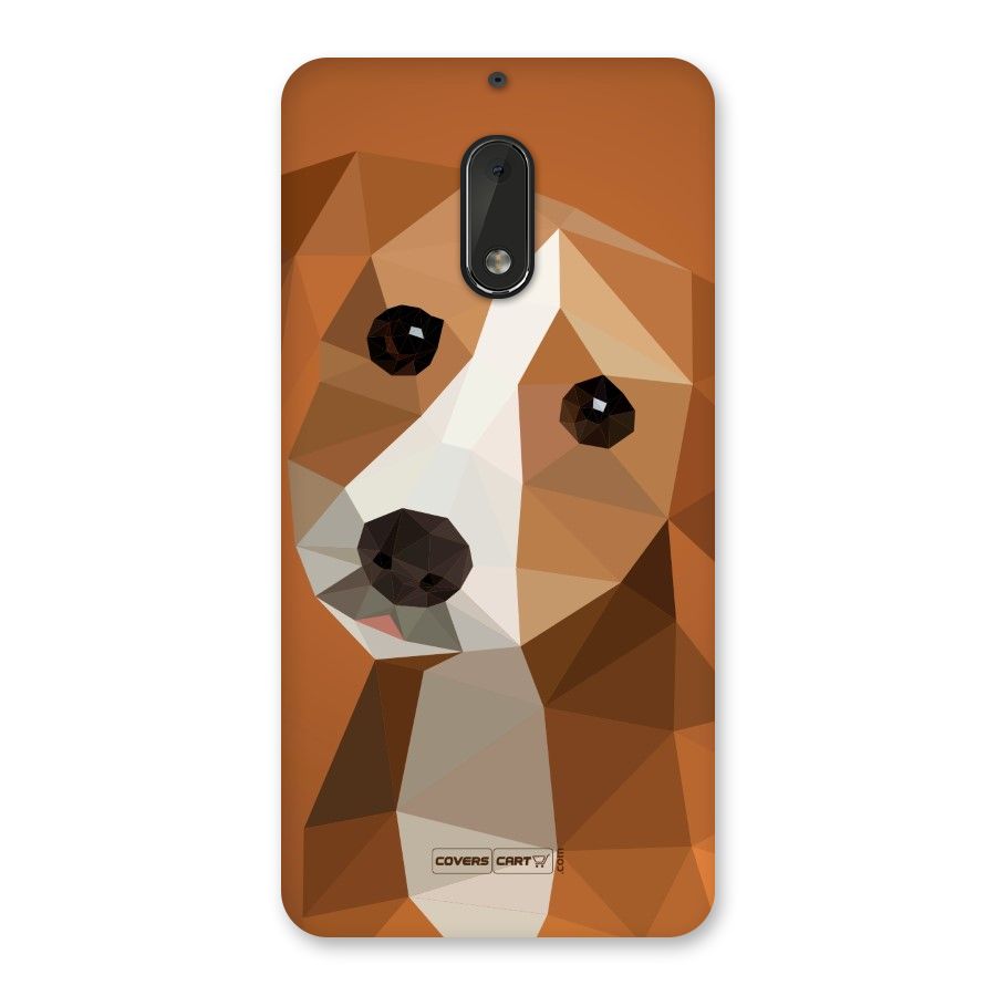 Cute Dog Back Case for Nokia 6
