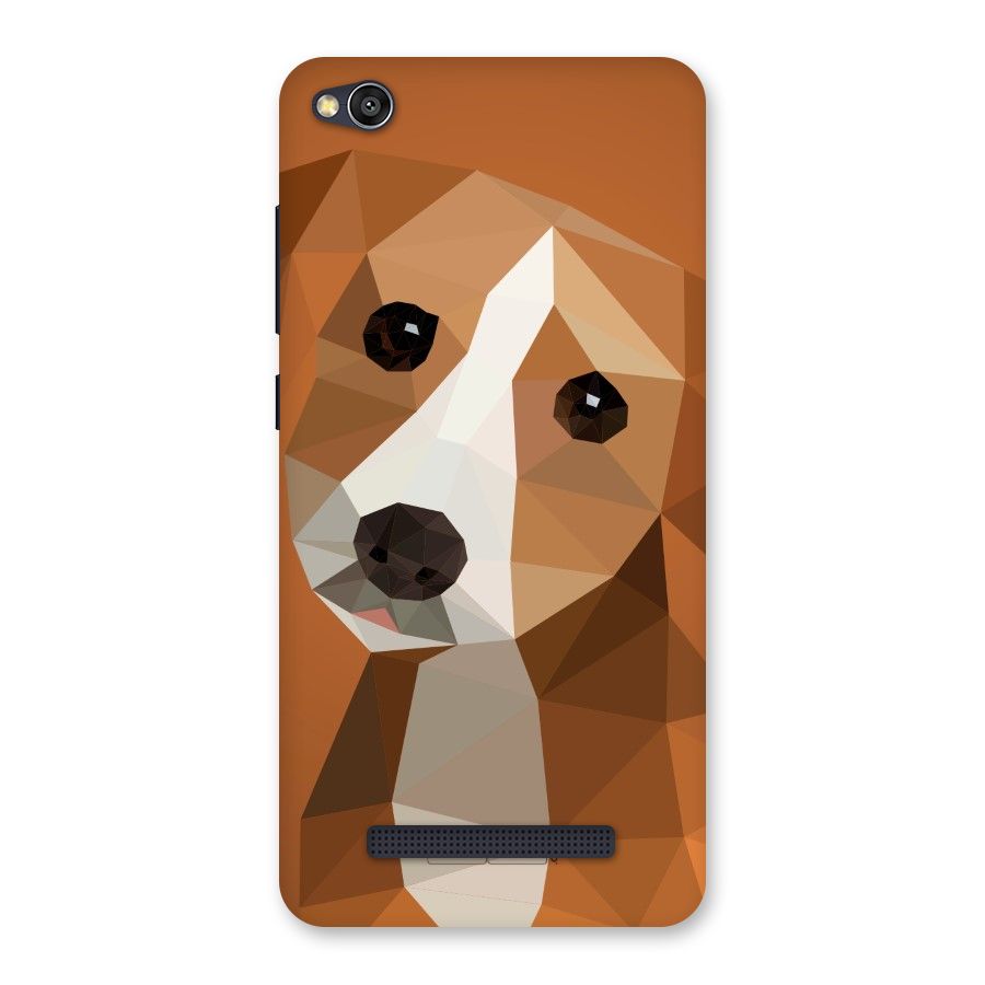 Cute Dog Back Case for Redmi 4A