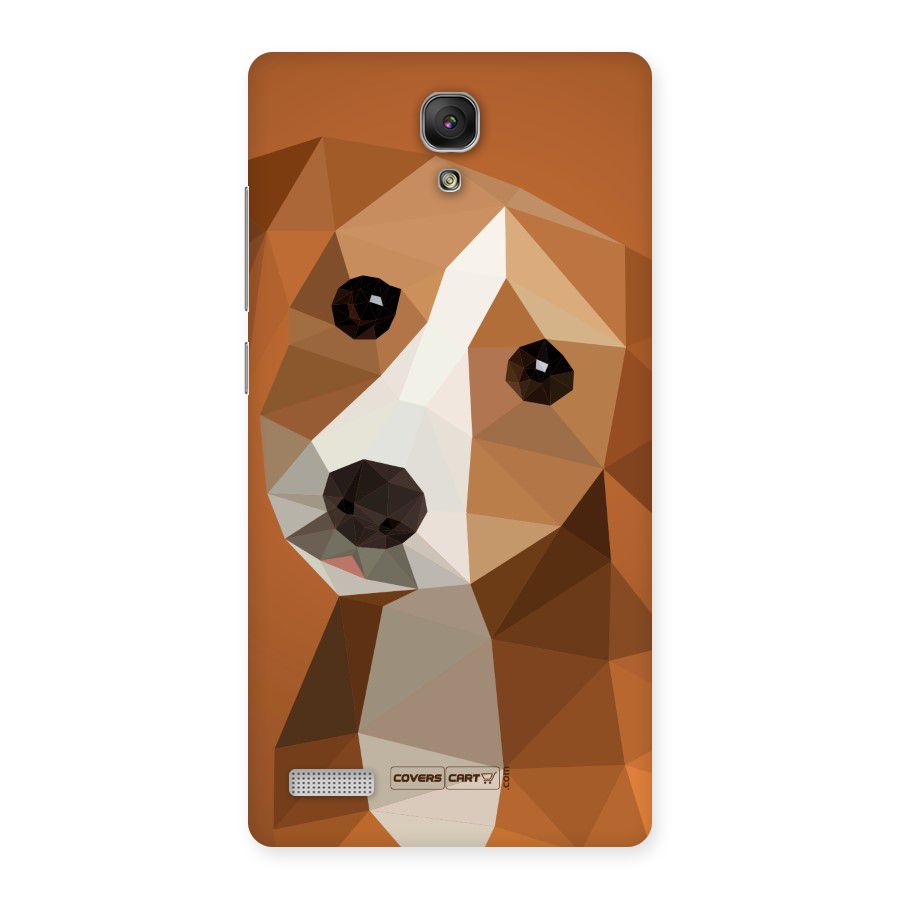 Cute Dog Back Case for Redmi Note