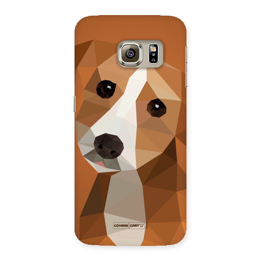 Cute Dog Back Case for Samsung Galaxy S6 Edge
