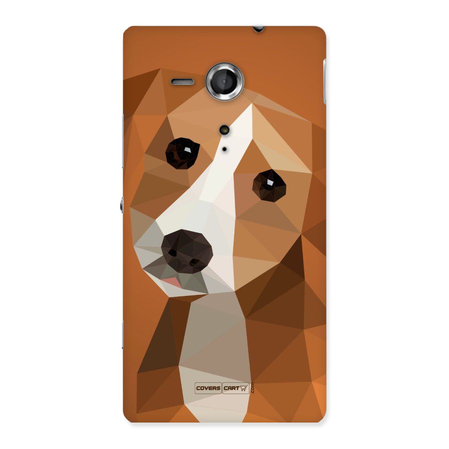 Cute Dog Back Case for Sony Xperia SP