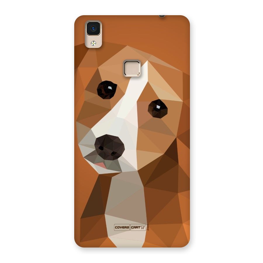 Cute Dog Back Case for V3 Max