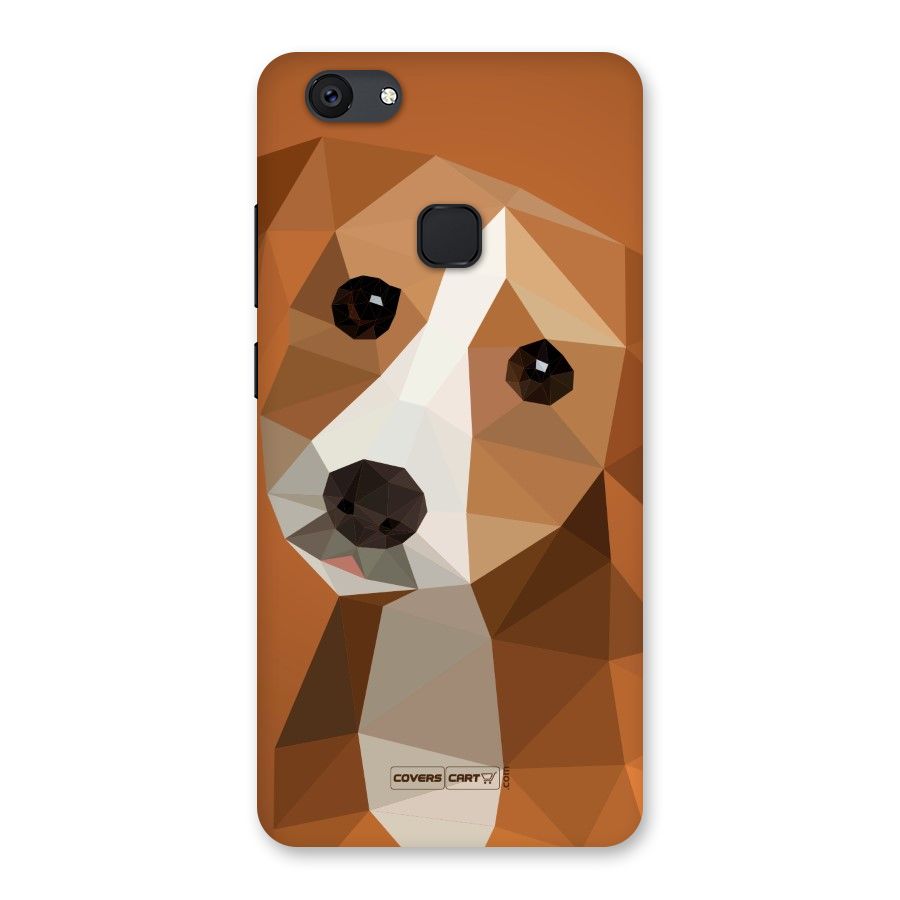 Cute Dog Back Case for Vivo V7 Plus
