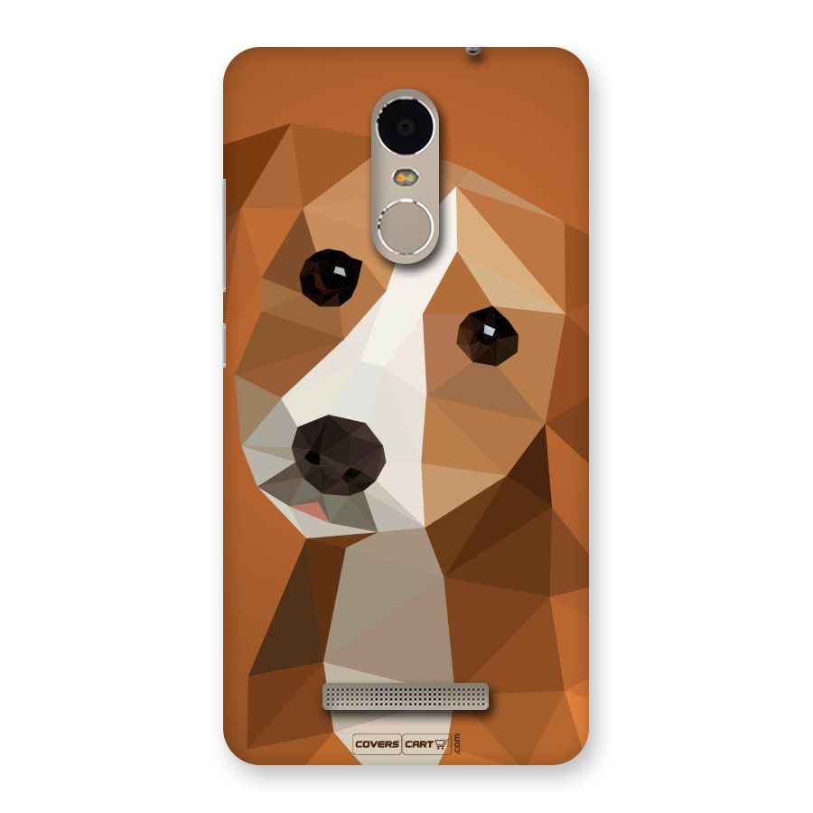 Cute Dog Back Case for Xiaomi Redmi Note 3