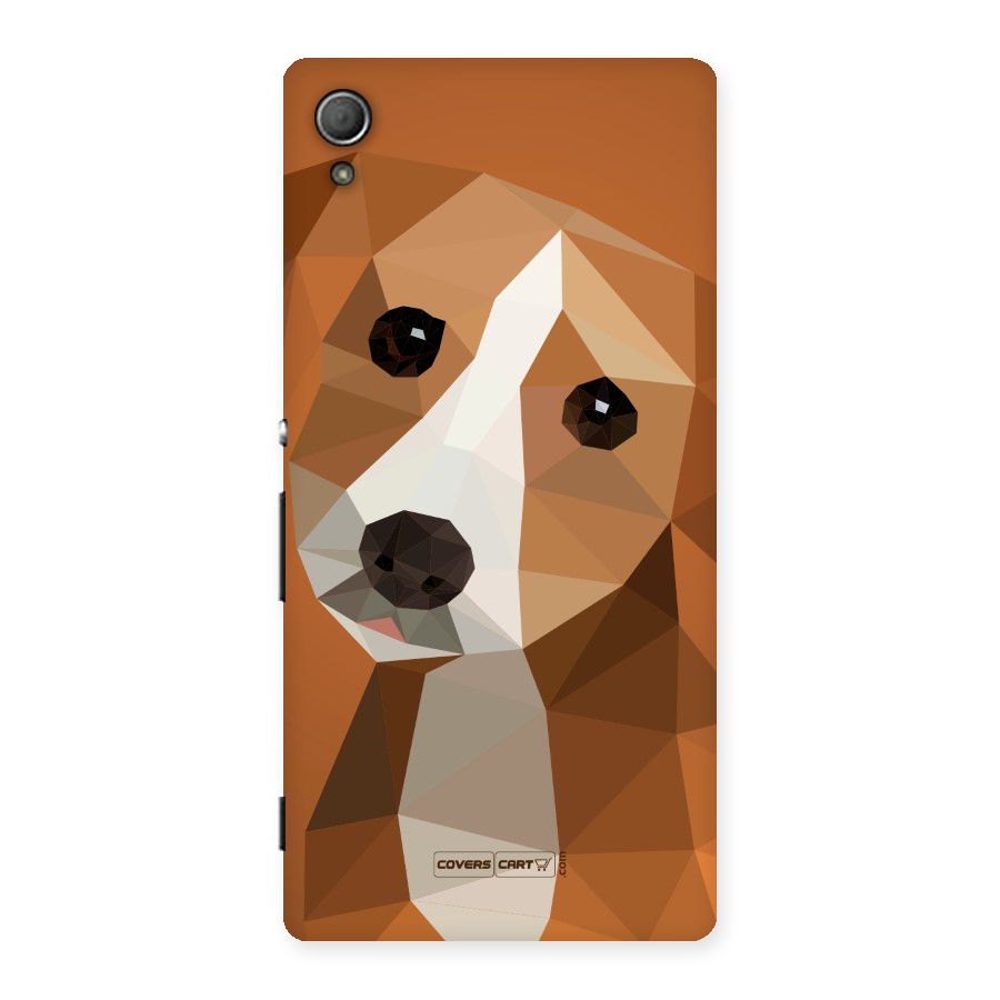Cute Dog Back Case for Xperia Z3 Plus