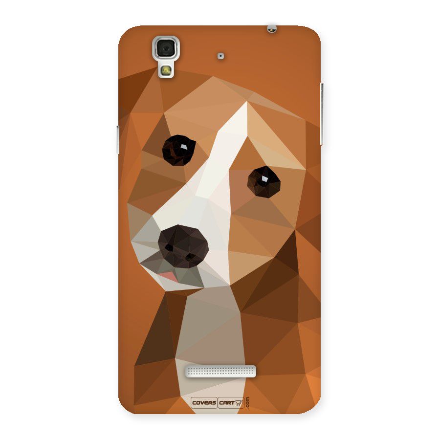 Cute Dog Back Case for YU Yureka Plus