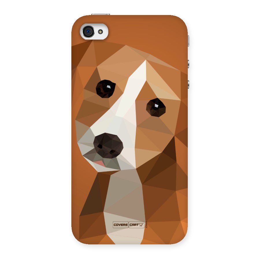 Cute Dog Back Case for iPhone 4 4s