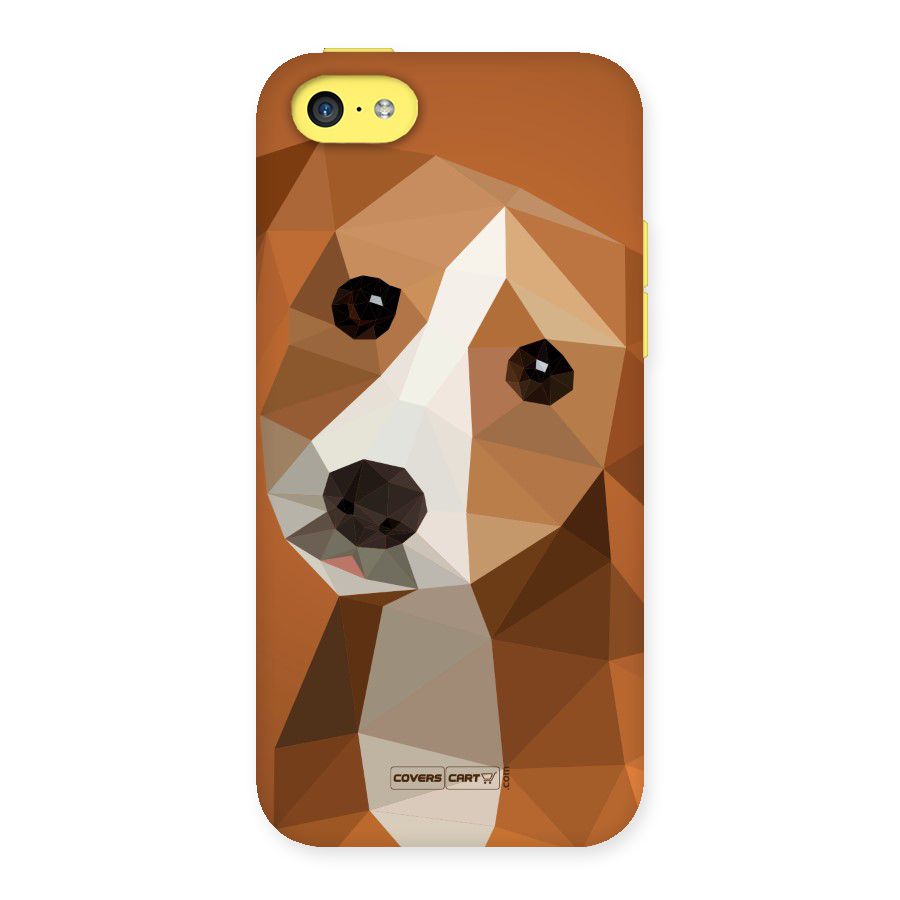 Cute Dog Back Case for iPhone 5C