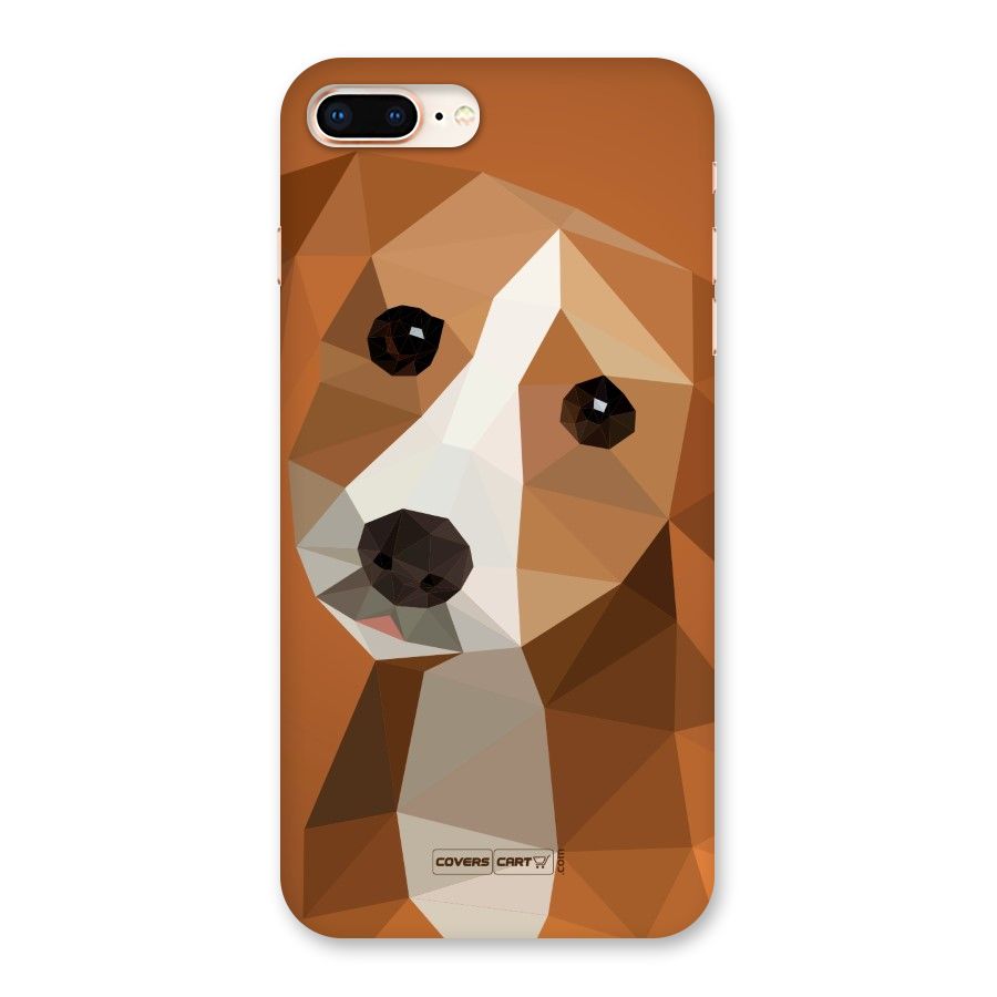 Cute Dog Back Case for iPhone 8 Plus