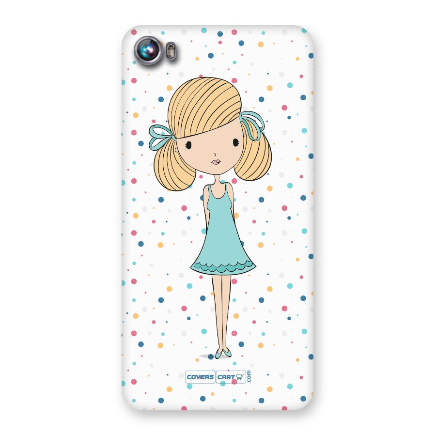 Cute Girl Back Case for Canvas Fire 4