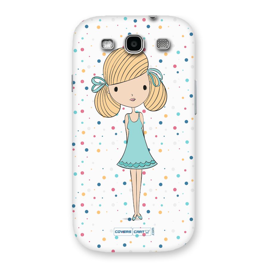 Cute Girl Back Case for Galaxy S3
