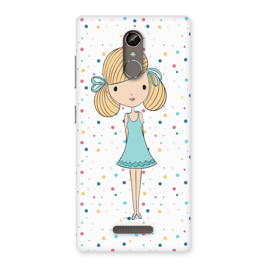 Cute Girl Back Case for Gionee S6s