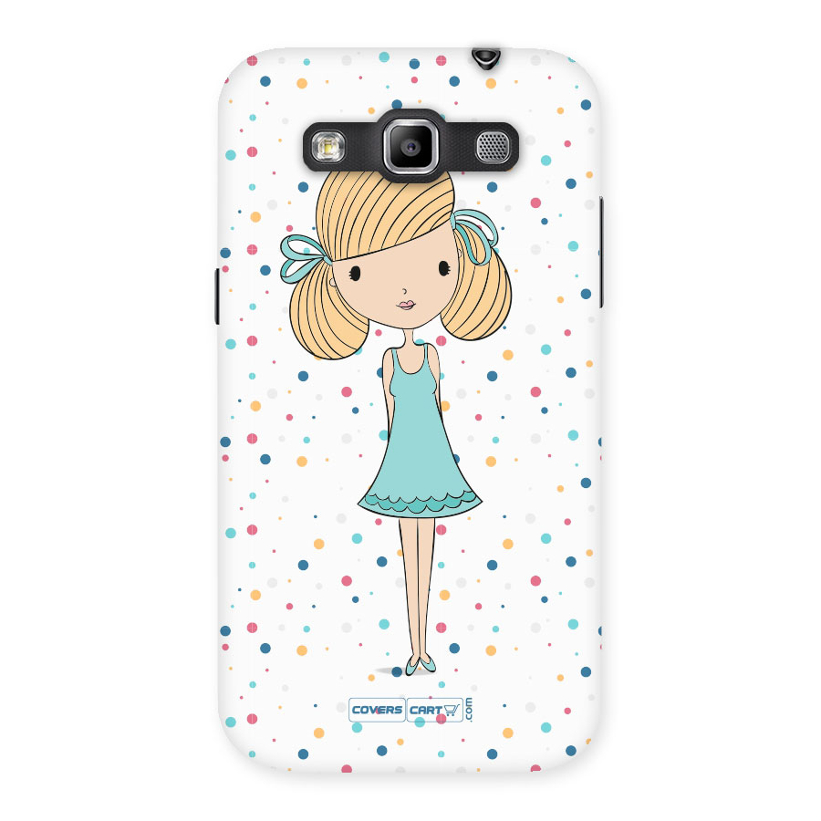 Cute Girl Back Case for Grand Quattro