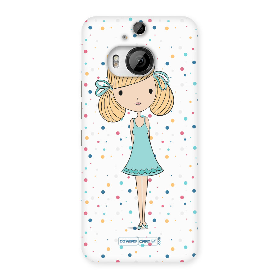 Cute Girl Back Case for HTC One M9 Plus