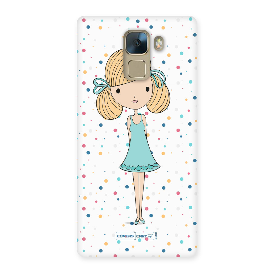 Cute Girl Back Case for Honor 7