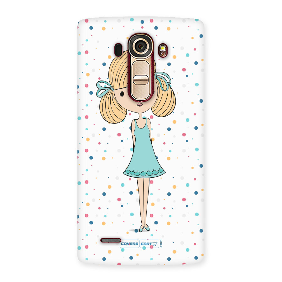 Cute Girl Back Case for LG G4