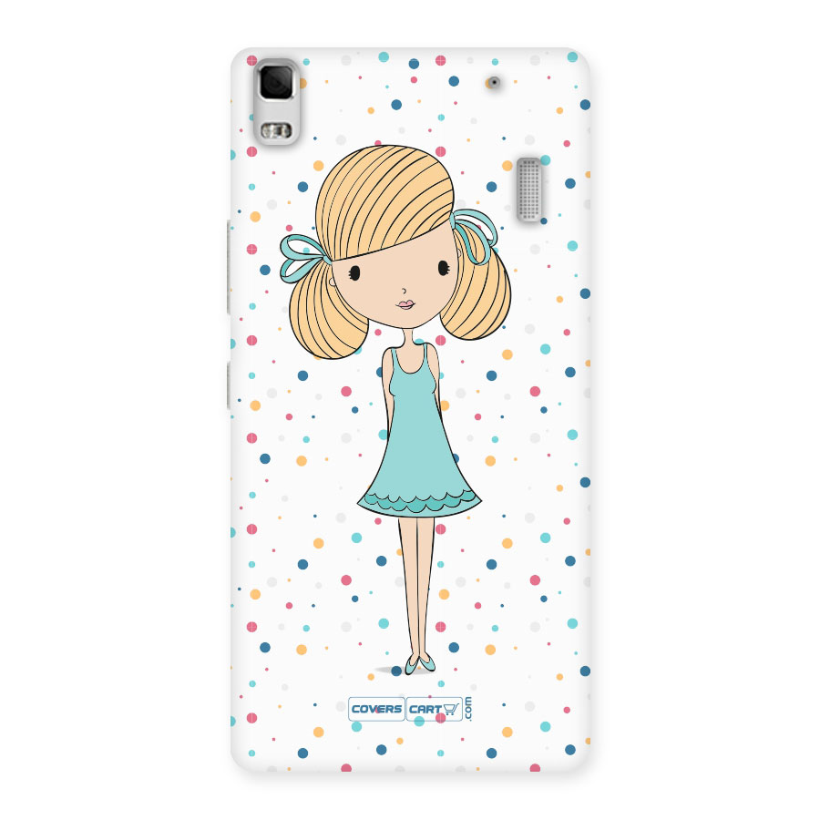 Cute Girl Back Case for Lenovo A7000