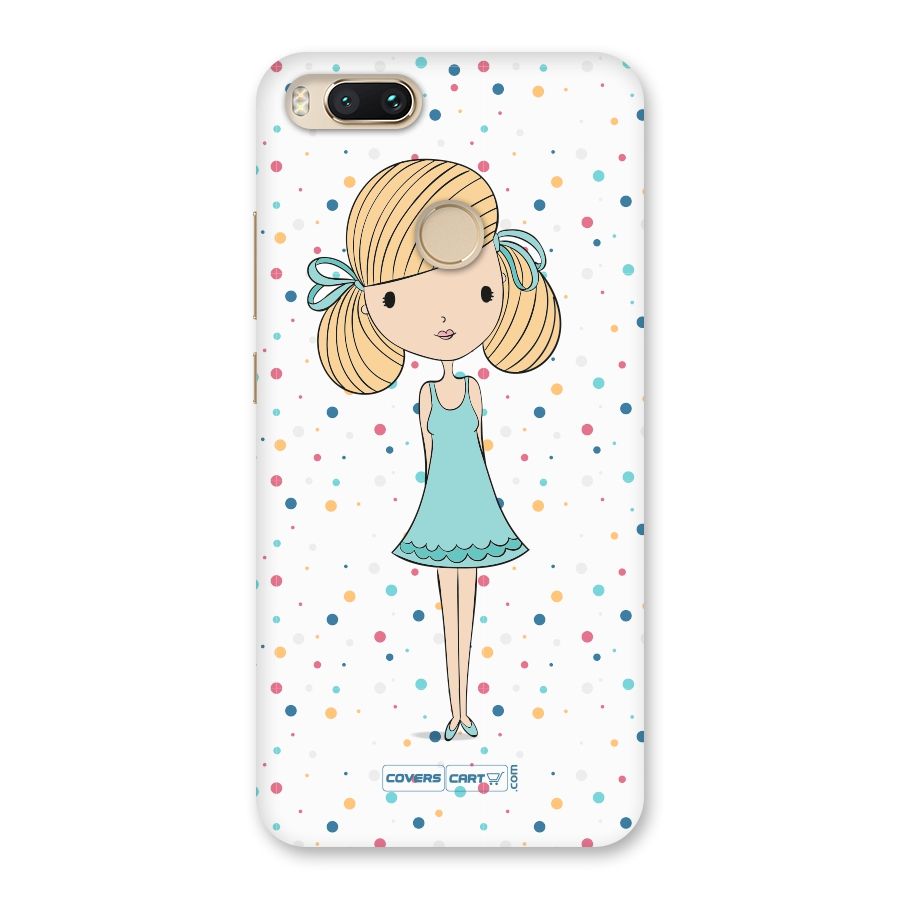 Cute Girl Back Case for Mi A1