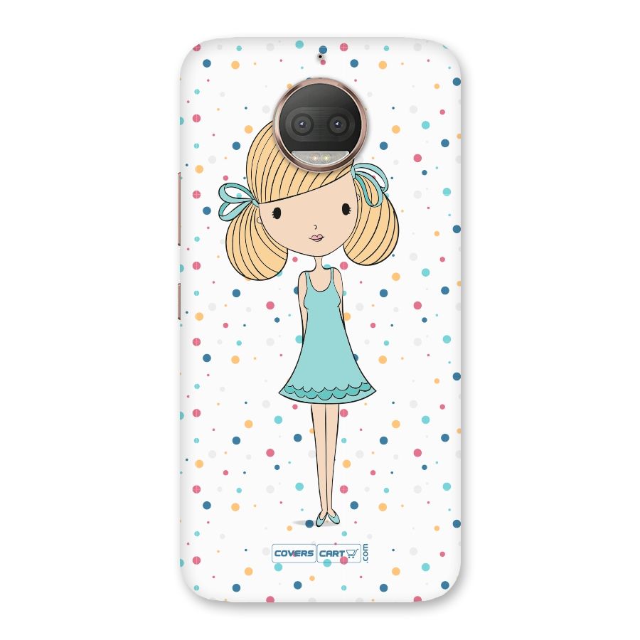 Cute Girl Back Case for Moto G5s Plus