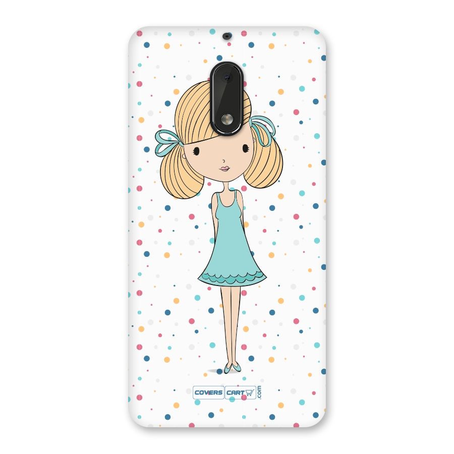 Cute Girl Back Case for Nokia 6