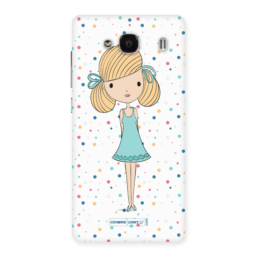 Cute Girl Back Case for Redmi 2