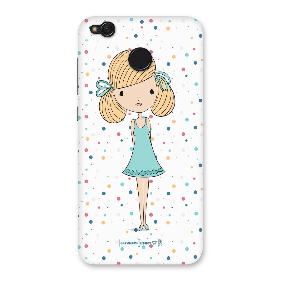 Cute Girl Back Case for Redmi 4