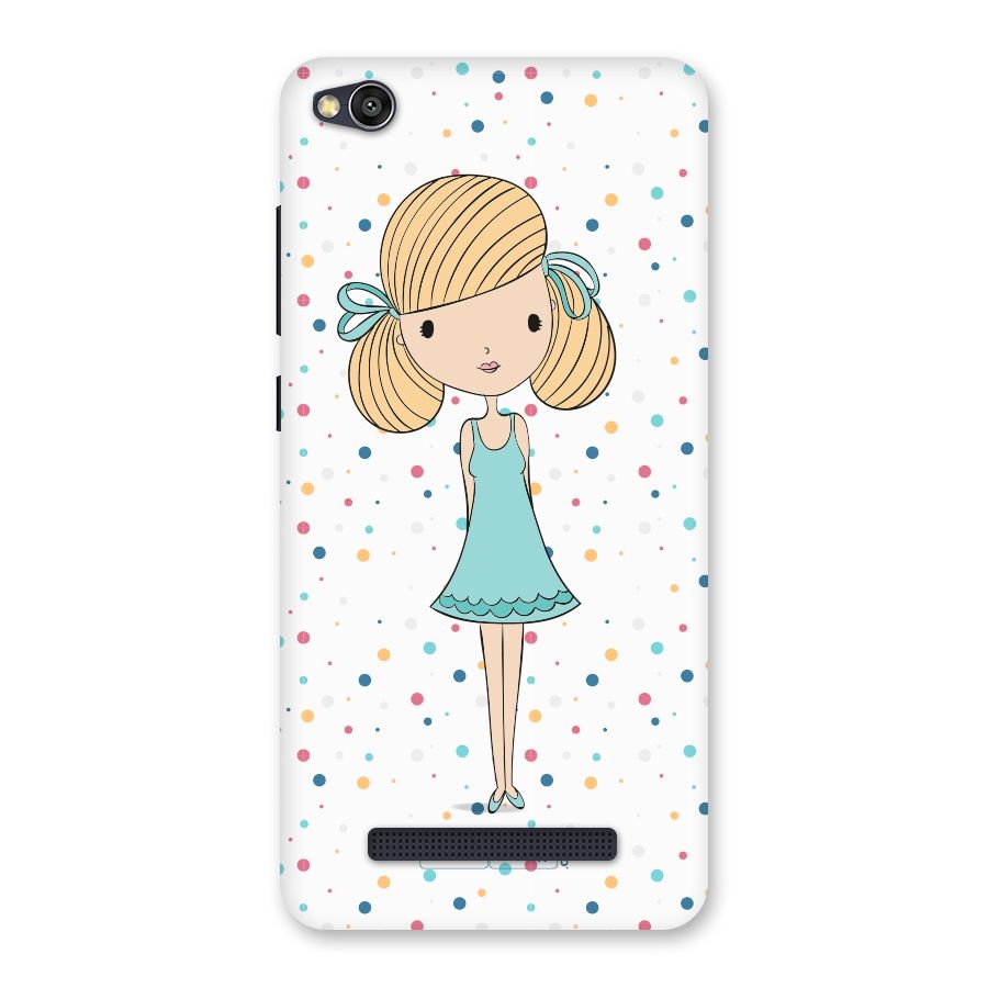 Cute Girl Back Case for Redmi 4A