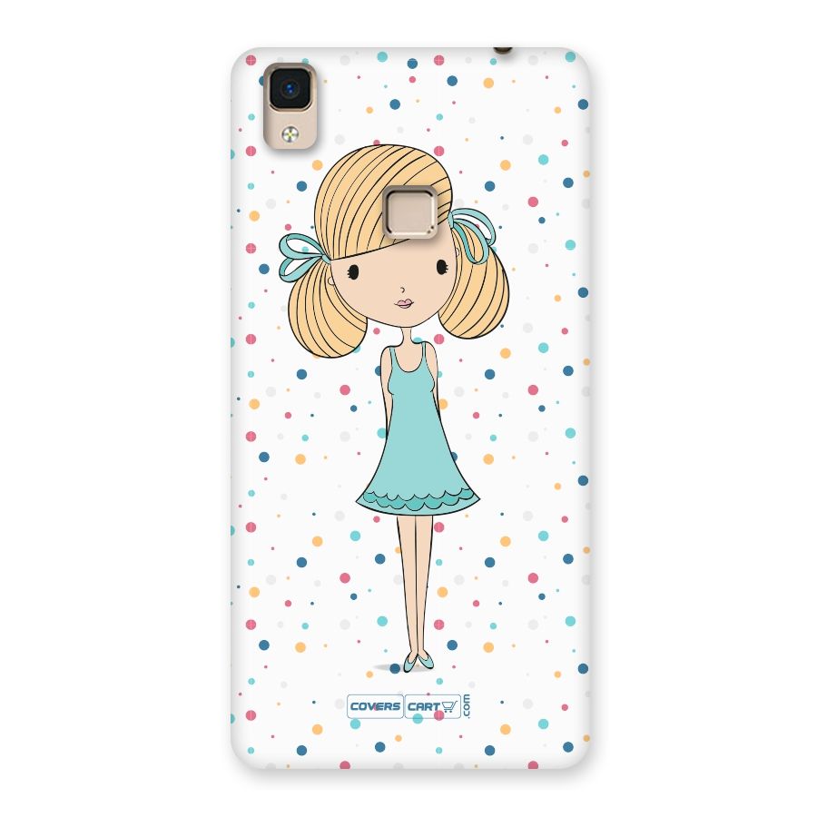 Cute Girl Back Case for V3 Max