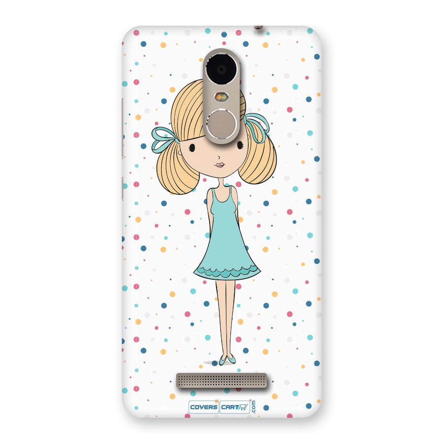 Cute Girl Back Case for Xiaomi Redmi Note 3