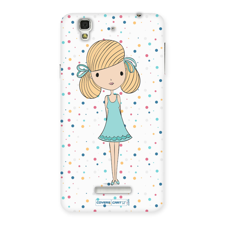 Cute Girl Back Case for Yu Yureka