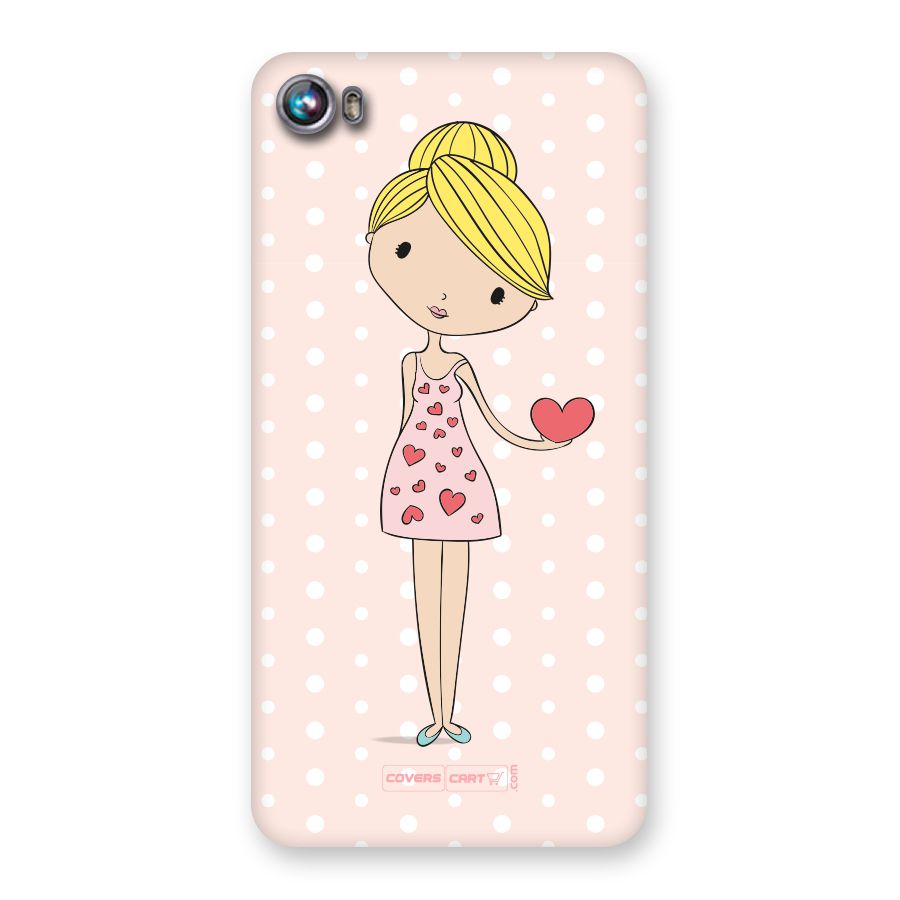 My Innocent Heart Back Case for Canvas Fire 4