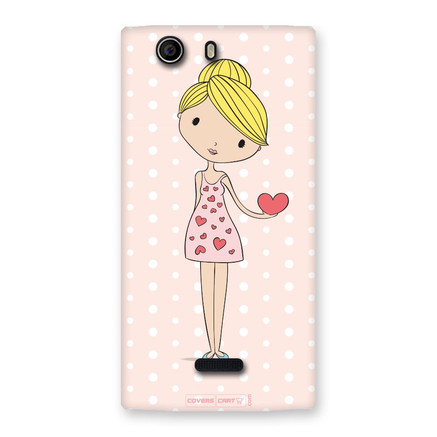 My Innocent Heart Back Case for Canvas Nitro 2