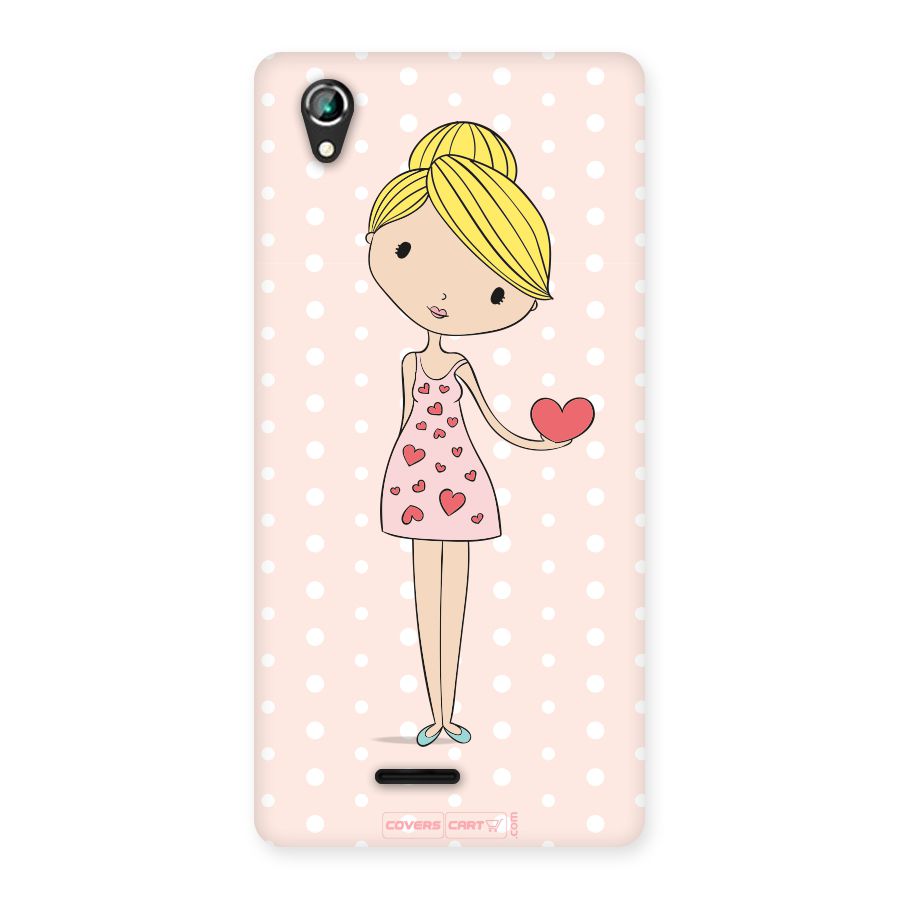 My Innocent Heart Back Case for Lava Iris 800
