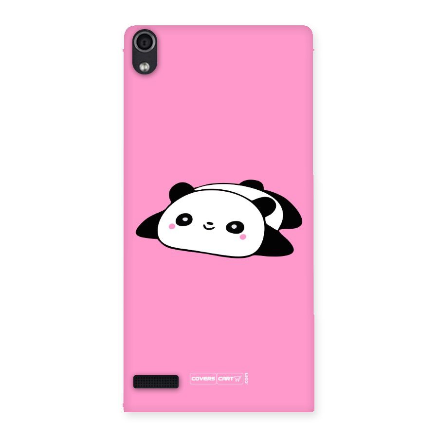 Cute Lazy Panda Back Case for Ascend P6