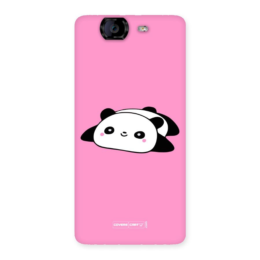 Cute Lazy Panda Back Case for Canvas Knight A350