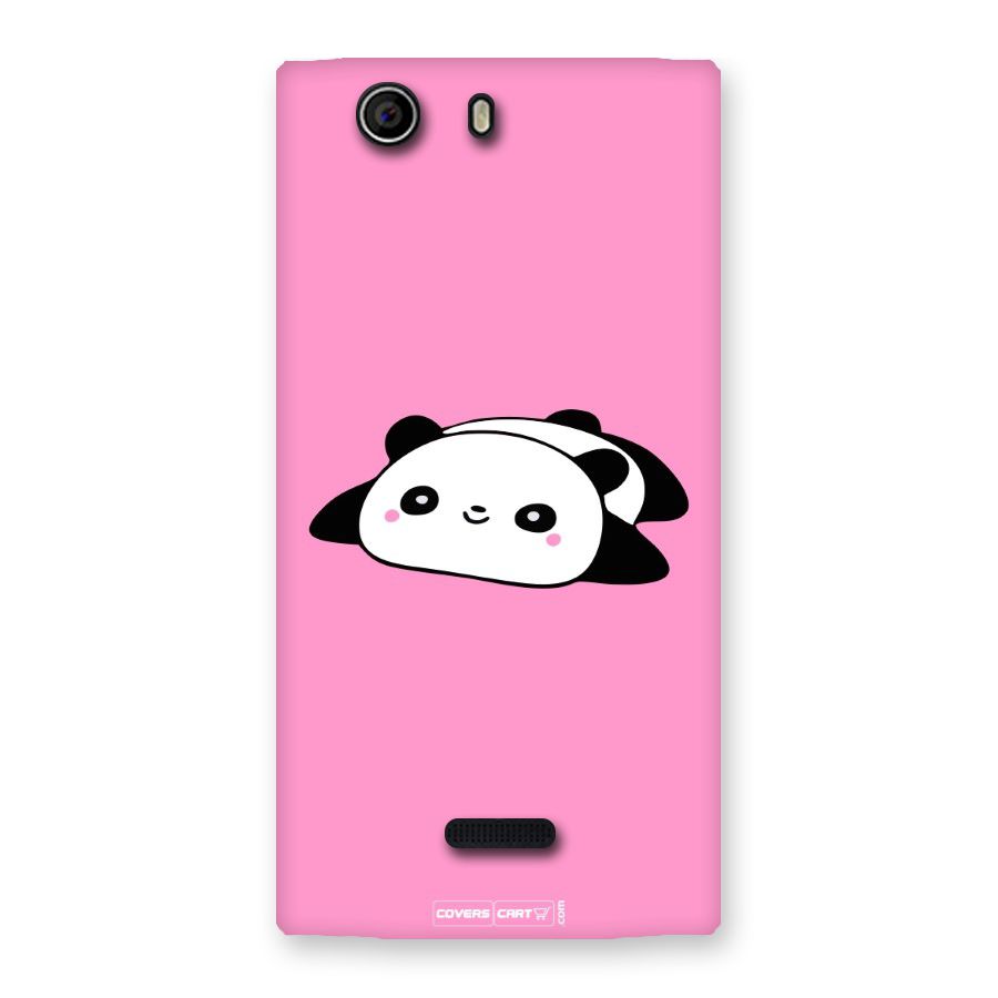 Cute Lazy Panda Back Case for Canvas Nitro 2 E311