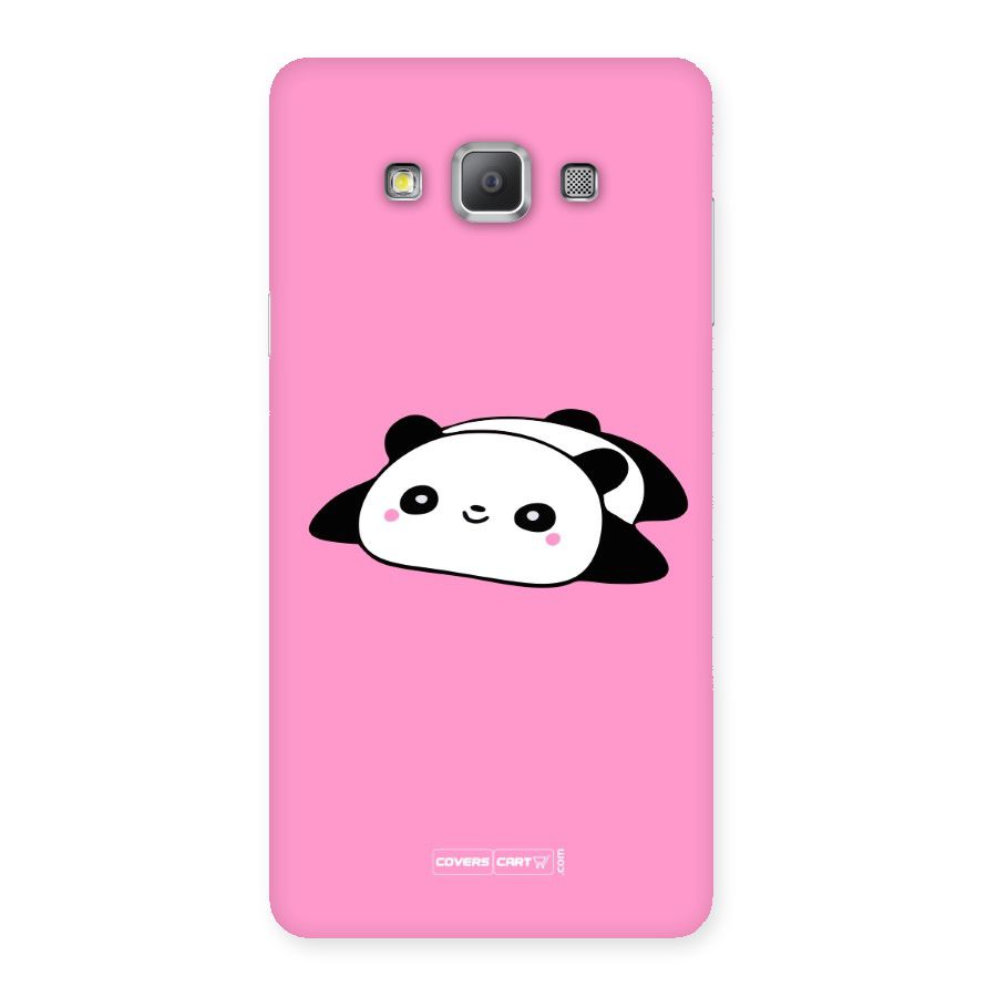 Cute Lazy Panda Back Case for Galaxy A7