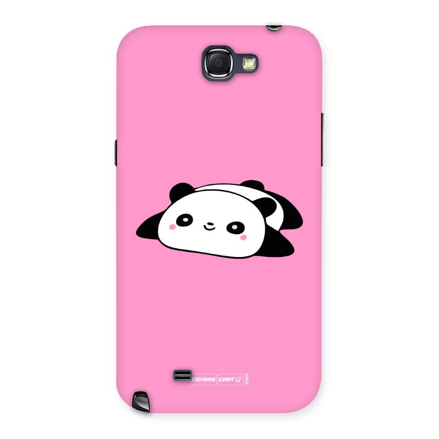 Cute Lazy Panda Back Case for Galaxy Note 2