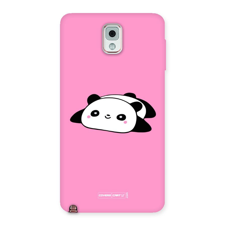 Cute Lazy Panda Back Case for Galaxy Note 3